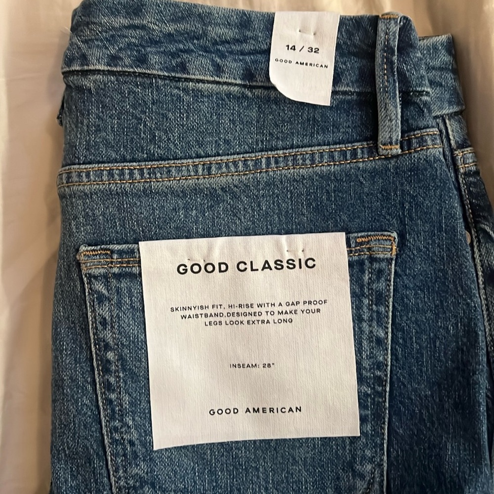 NWOT GOOD AMERICAN GOOD CLASSIC